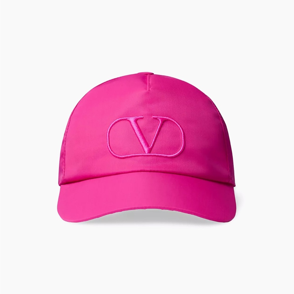 Valentino Garavani Valentino V Logo Signature Baseball Hat